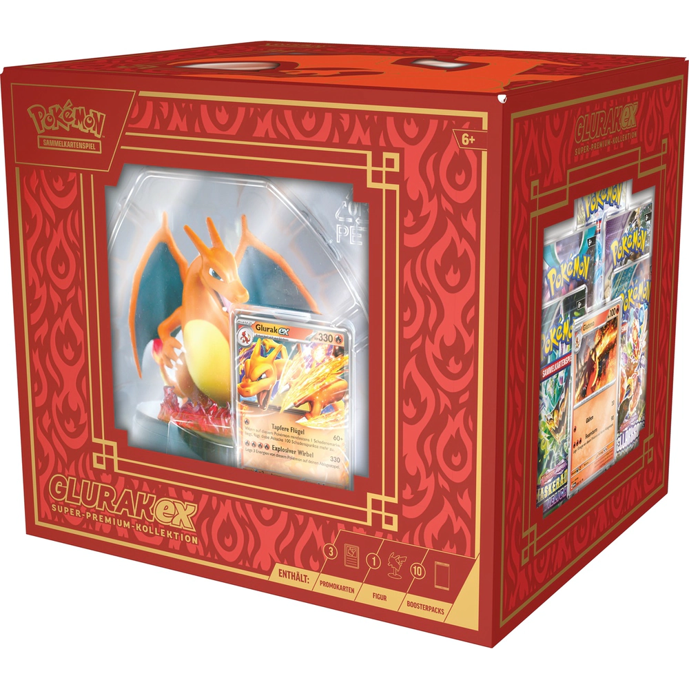 Pokémon Glurak ex Super Premium Kollektion (DE)
