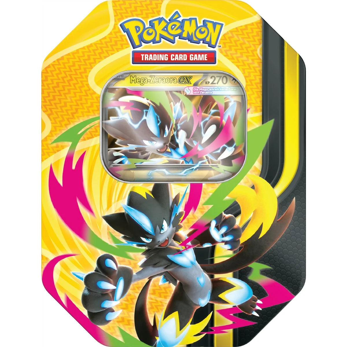 Pokémon Mega Kräfte Mega-Zeraora Tin (DE)