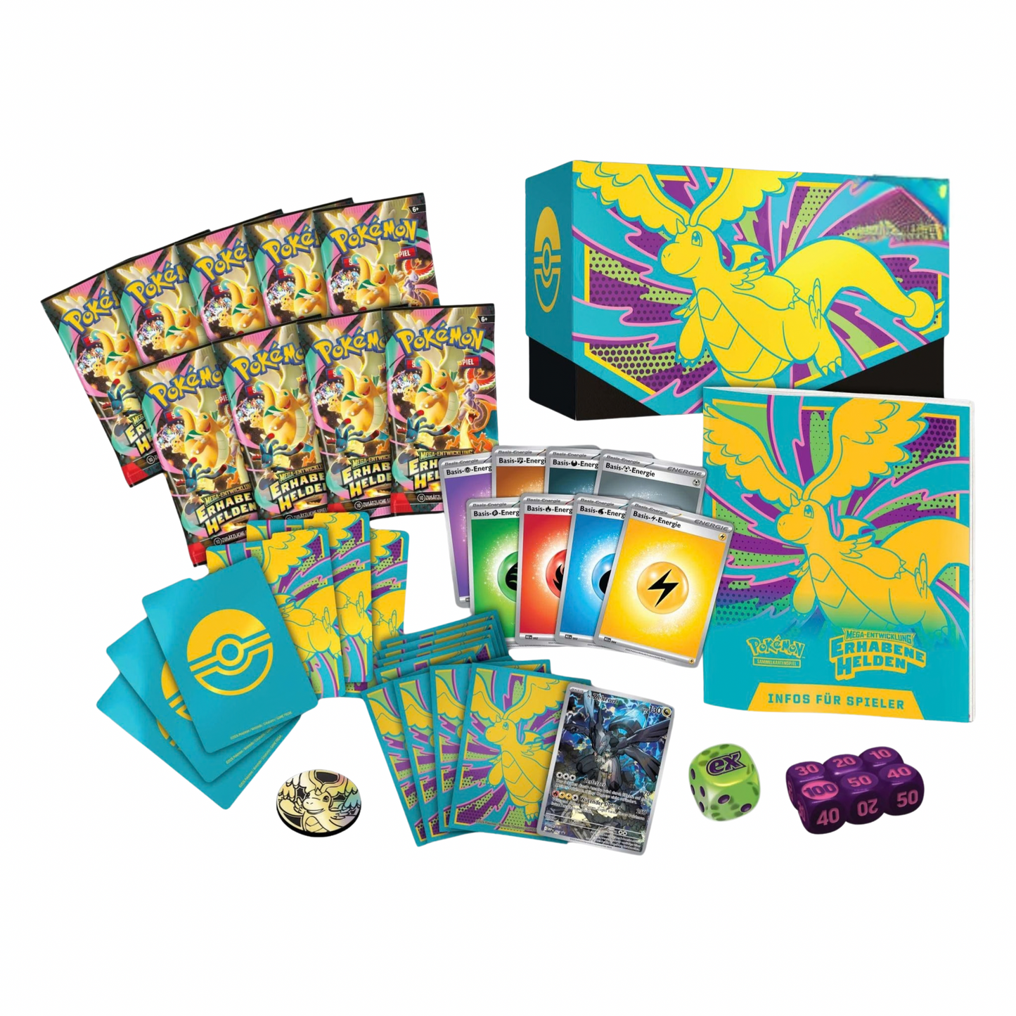 Pokémon Erhabene Helden (ME2.5) - Top Trainer Box (DE)