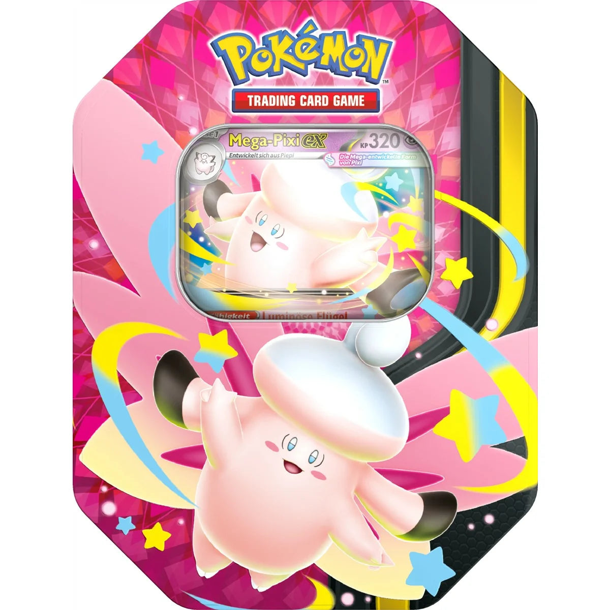 Pokémon Mega Moonlight Tin (DE) Mega Pixi ex