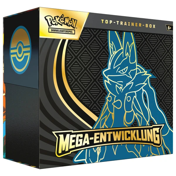 Pokémon Mega-Entwicklung (ME01) - Mega-Lucario - Top-Trainer Box (DE)