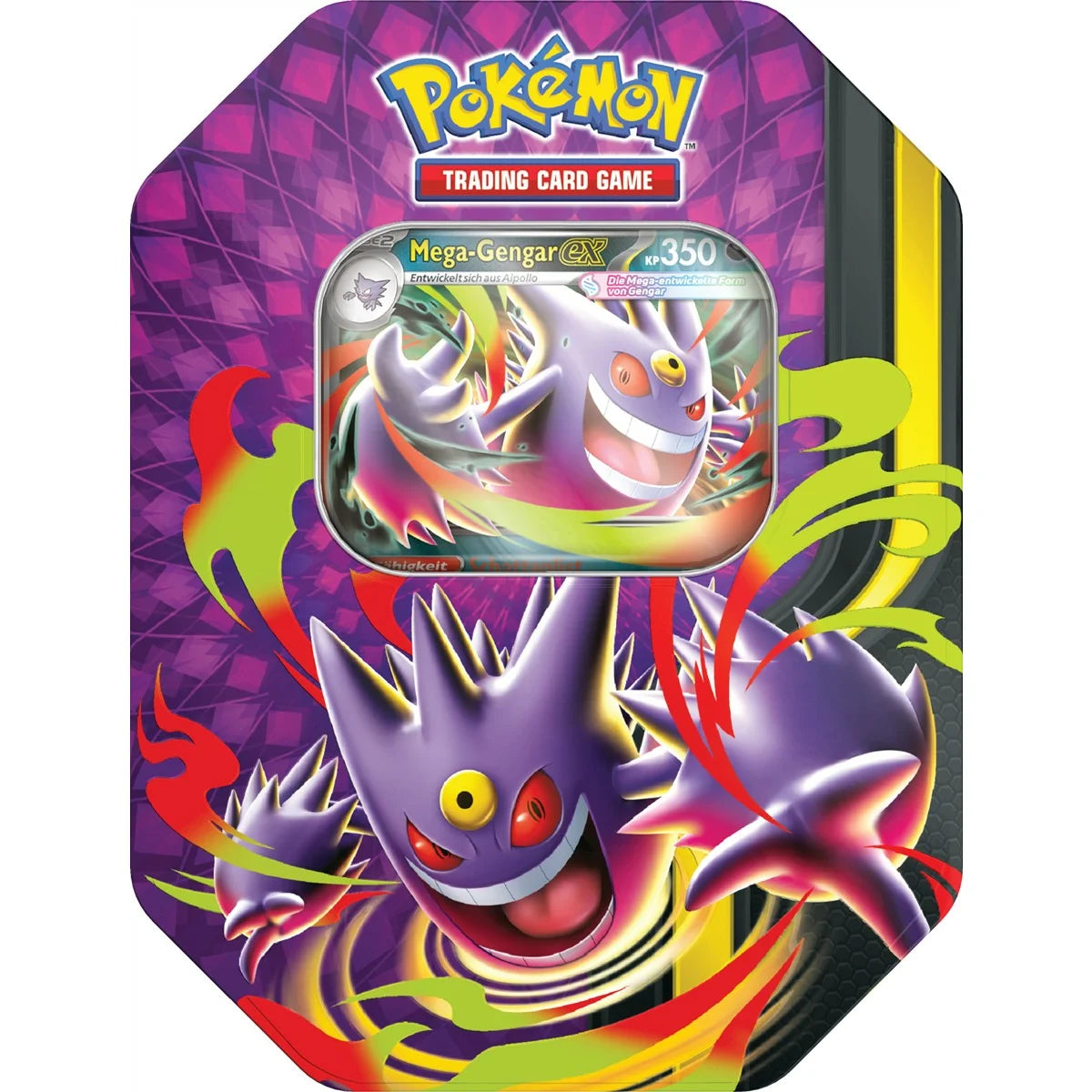 Pokémon Mega Moonlight Tin (DE) Mega Gengar ex