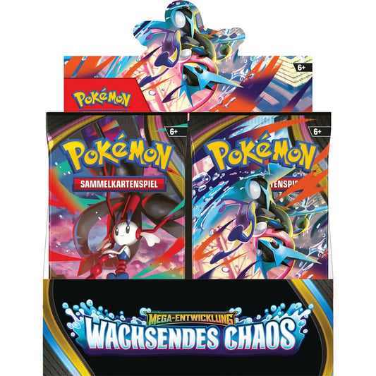 Pokémon Wachsendes Chaos (ME04) - 36 Booster Display (DE)