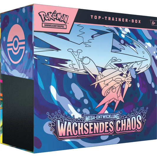 Pokémon Wachsendes Chaos (ME04) - Top Trainer Box (DE)