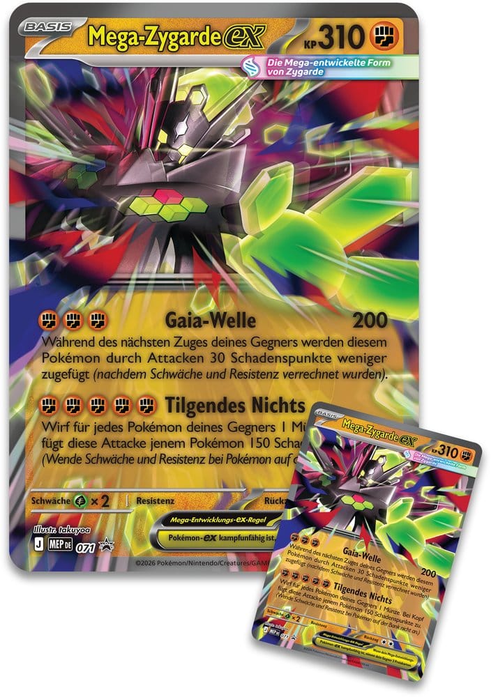 Pokémon Mega-Zygarde ex Premium Kollektion (DE)